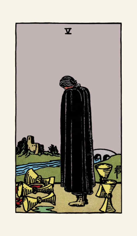 Five of Cups