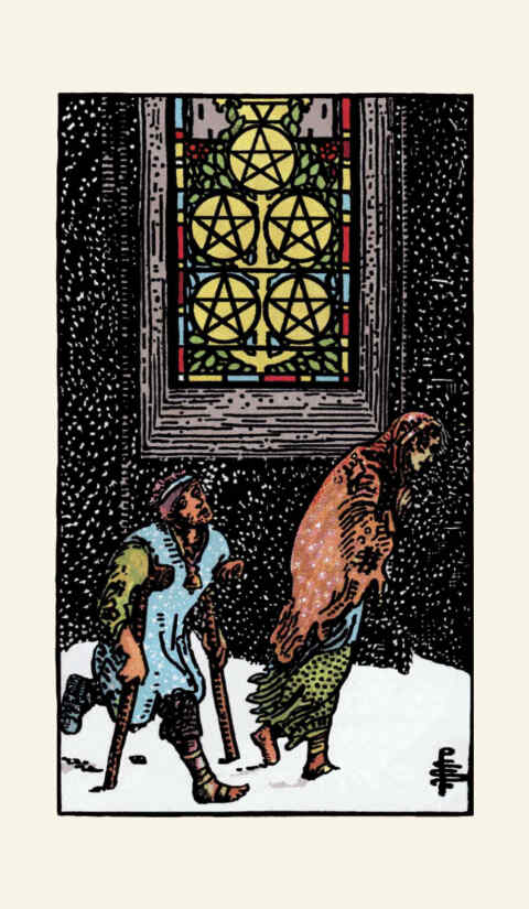 Five of Pentacles