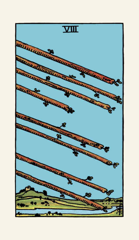 Eight of Wands